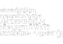 Font - Znikomit No24 - TTF, OTF