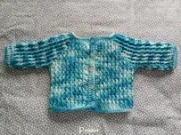 Crochet Crocheted Baby Cardigan