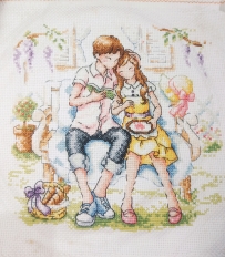 Sewing couple time