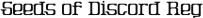 Font - Seeds of Discord Regular - TTF