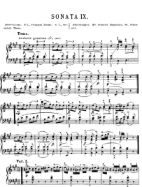 Sheet Music - Frédéric Chopin - Nocturnes, Op. 9 - Piano