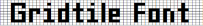 Font - GridTile - TTF