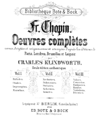 Sheet Music - Chopin Ballade no. 1, Op. 23 - Piano